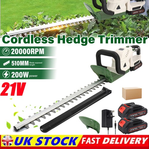 21v cordless hedge trimmer - 21v,