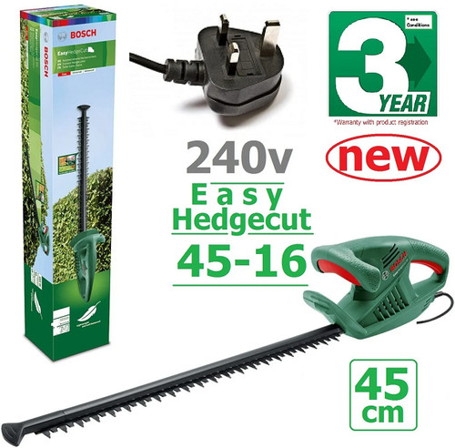 Bosch easy hedge cut - hedge, 45-16
